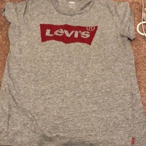 levi’s xs gray shirt